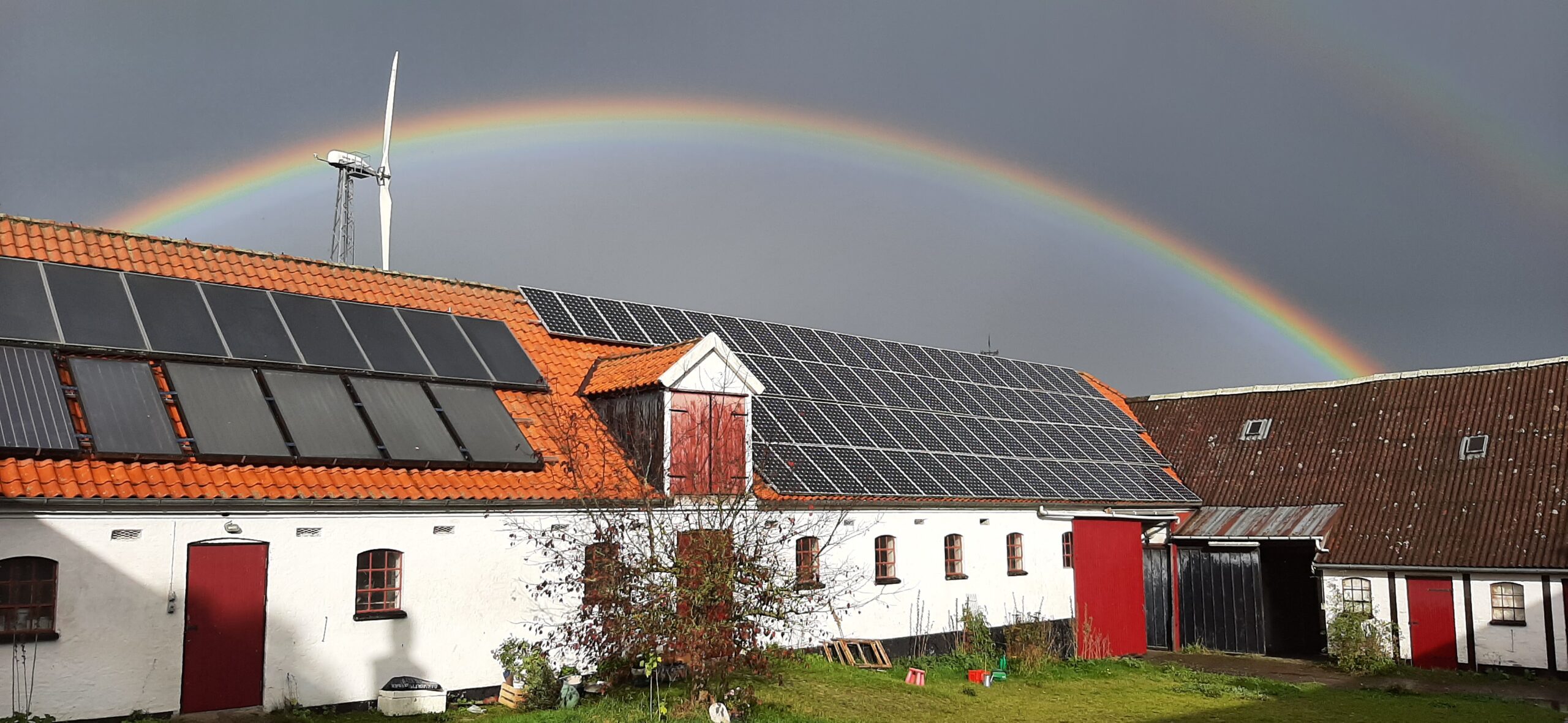 regnbue over Tranehøj